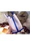Hermes Garden Party 36cm Tote Bags Canvas HGP1927 Blue  Replica