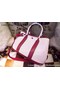 Hermes Garden Party 36cm Tote Bags Canvas HGP1927 Burgundy  Replica
