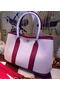 Hermes Garden Party 36cm Tote Bags Canvas HGP1927 Burgundy  Replica