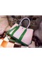 Hermes Garden Party 36cm Tote Bags Canvas HGP1927 Green  Replica