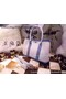 Hermes Garden Party 36cm Tote Bags Canvas HGP1927 Light Blue  Replica