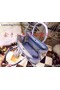 Hermes Garden Party 36cm Tote Bags Canvas HGP1927 Light Blue  Replica