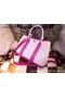 Hermes Garden Party 36cm Tote Bags Canvas HGP1927 Rose  Replica