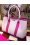 Hermes Garden Party 36cm Tote Bags Canvas HGP1927 Rose  Replica