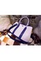 Hermes Garden Party 36cm Tote Bags Canvas HGP1927 Royal  Replica