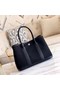 Hermes Garden Party 36cm Tote Bags Original Leather A3698 Black  Replica