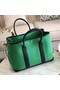 Hermes Garden Party 36cm Tote Bags Original Leather A3698 Green  Replica