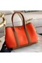 Hermes Garden Party 36cm Tote Bags Original Leather A3698 Orange  Replica