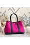 Hermes Garden Party 36cm Tote Bags Original Leather A3698 Rose  Replica
