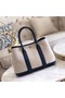 Hermes Garden Party 36cm Tote Bags Original Leather H3698 Dark Blue  Replica