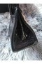 Hermes genuine 100% crocodile leather handmade birkin bag BK350 BLACK  Replica