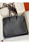 Hermes Ghillies Birkin 35cm Limited-edition Bag In Black Calfskin  Replica