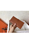 Hermes Gold Swift Bearn Gusset Wallet  Replica