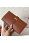 Hermes Gold Swift Bearn Gusset Wallet  Replica