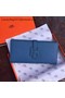 Hermes Grainy Leather Bifold Wallet H8000  Replica