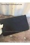 Hermes Grainy Leather Clutch H88016 Black  Replica