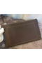 Hermes Grainy Leather Clutch H88016 Brown  Replica