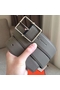 Hermes Grey Saddle 38MM Reversible Belt  Replica