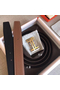 Hermes H Au Carre Belt Buckle & Brown 32mm Strap  Replica