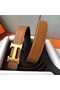 Hermes H Belt Buckle & Brown Epsom 32 MM Strap  Replica