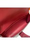 Hermes H Medor swift Leather Clutch 37566 Burgundy&gold hardware  Replica