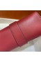 Hermes H Medor swift Leather Clutch 37566 Burgundy&gold hardware  Replica