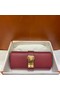 Hermes H Medor swift Leather Clutch 37566 Burgundy&gold hardware  Replica