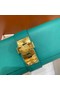 Hermes H Medor swift Leather Clutch 37566 Lake green&Gold hardware  Replica
