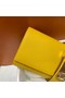 Hermes H Medor swift Leather Clutch 37566 yellow&Gold hardware  Replica