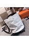 Hermes H Sac De Pansage Canvas HS18237 White  Replica