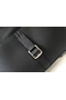 Hermes Halzan 31cm Bag In Black Clemence Leather  Replica