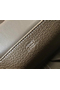 Hermes Halzan 31cm Bag In Taupe Clemence Leather  Replica
