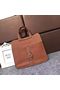 Hermes Halzan Togo Original Leather H3909 Brown  Replica