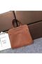 Hermes Halzan Togo Original Leather H3909 Brown  Replica