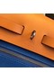 Hermes Herbag 31CM Original Canvas Leather & Calfskin 45987 Blue&Apricot  Replica