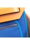 Hermes Herbag 31CM Original Canvas Leather & Calfskin 45987 Blue&Apricot  Replica