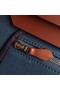 Hermes Herbag 31CM Original Canvas Leather & Calfskin 45987 Blue&Wine  Replica
