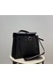 Hermes Herbag 31CM Original Canvas Leather & Calfskin 48887 black  Replica