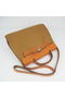 Hermes HerBag 33CM Togo Leather Bag Brown&Orange  Replica