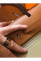 Hermes Herbag Zip 31cm Bag In Brown And Beige  Replica