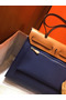 Hermes Herbag Zip 31cm Bag In Brown And Blue  Replica