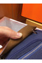 Hermes Herbag Zip 31cm Bag In Brown And Blue  Replica