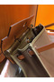 Hermes Herbag Zip 31cm Bag In Brown And Taupe  Replica