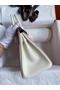 Hermes HSS Birkin 25 Bicolor Bag in Pink and Craie Chevre Mysore Leather  Replica