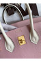 Hermes HSS Birkin 25 Bicolor Bag in Pink and Craie Chevre Mysore Leather  Replica