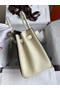 Hermes HSS Birkin 30 Bicolor Bag in Black and Craie Epsom Calfskin  Replica