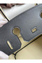 Hermes HSS Birkin 30 Bicolor Bag in Black and Craie Epsom Calfskin  Replica