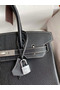 Hermes HSS Birkin 30 Bicolor Bag in Black and Red Chevre Mysore Leather  Replica