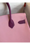 Hermes HSS Birkin 30 Bicolor Bag in Mauve Sylvestre and Anemone Epsom Calfskin  Replica