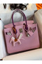 Hermes HSS Birkin 30 Bicolor Bag in Mauve Sylvestre and Anemone Epsom Calfskin  Replica